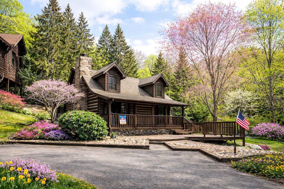 Close enough to town to enjoy all it has to offer yet far enough away for peace and quiet. 