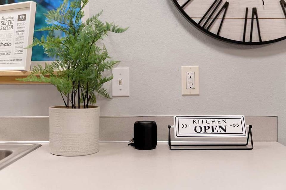 Welcome to our open and inviting kitchen space, designed for your comfort and convenience.