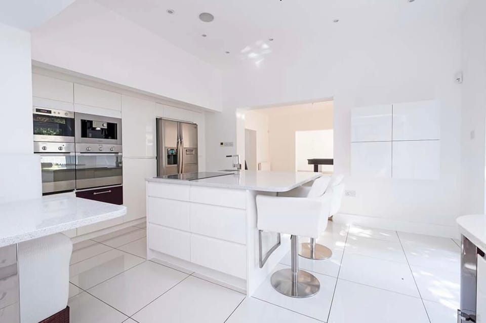 Open plan kitchen