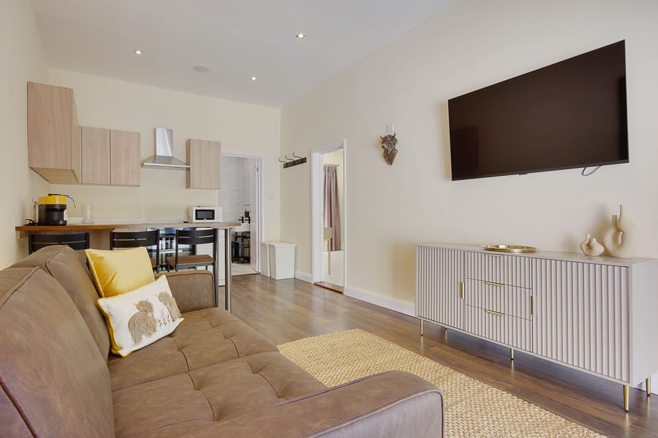 Modern lounge with Smart TV