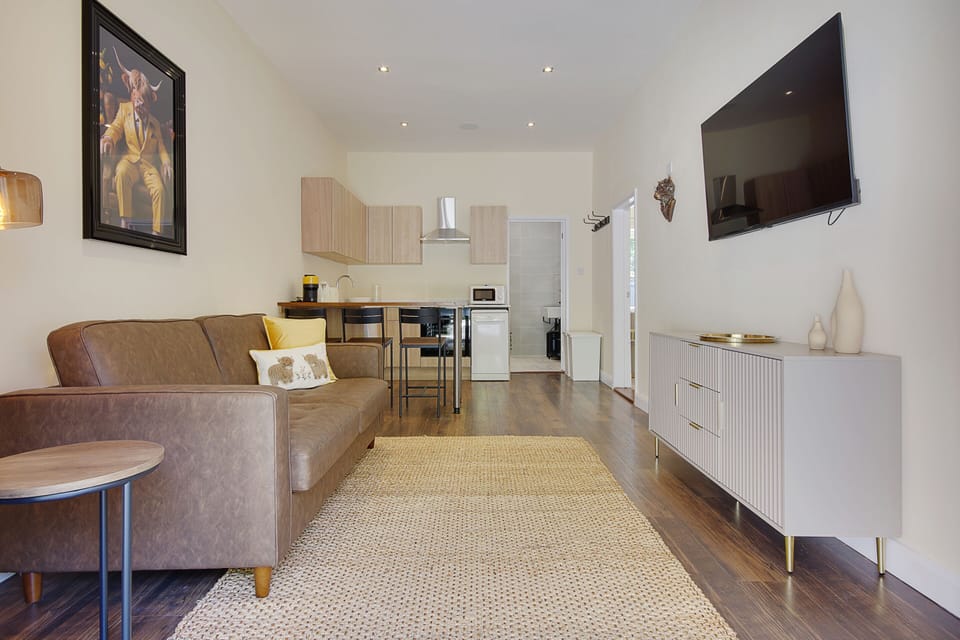 Open plan living room
