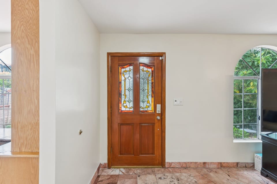 Indoors, Floor, Flooring, Door, Hardwood