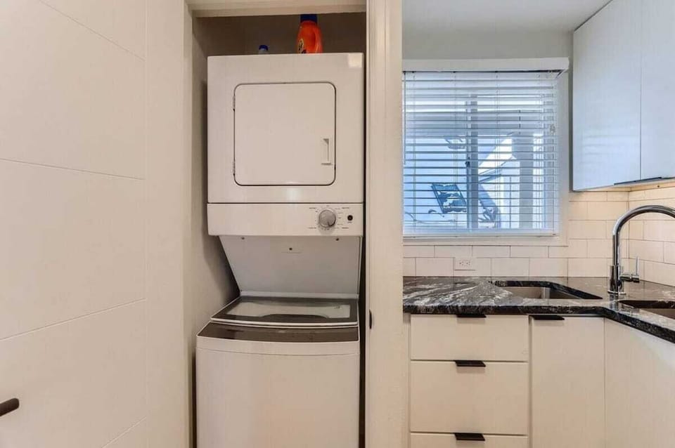 Stacked in Unit Washer/Dryer