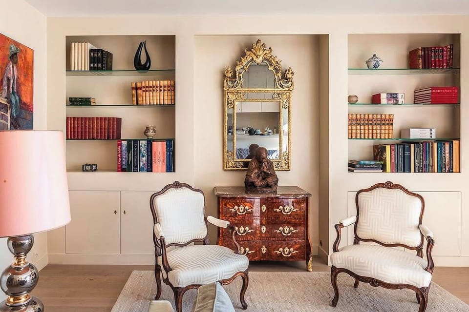 Living room with lovely chairs