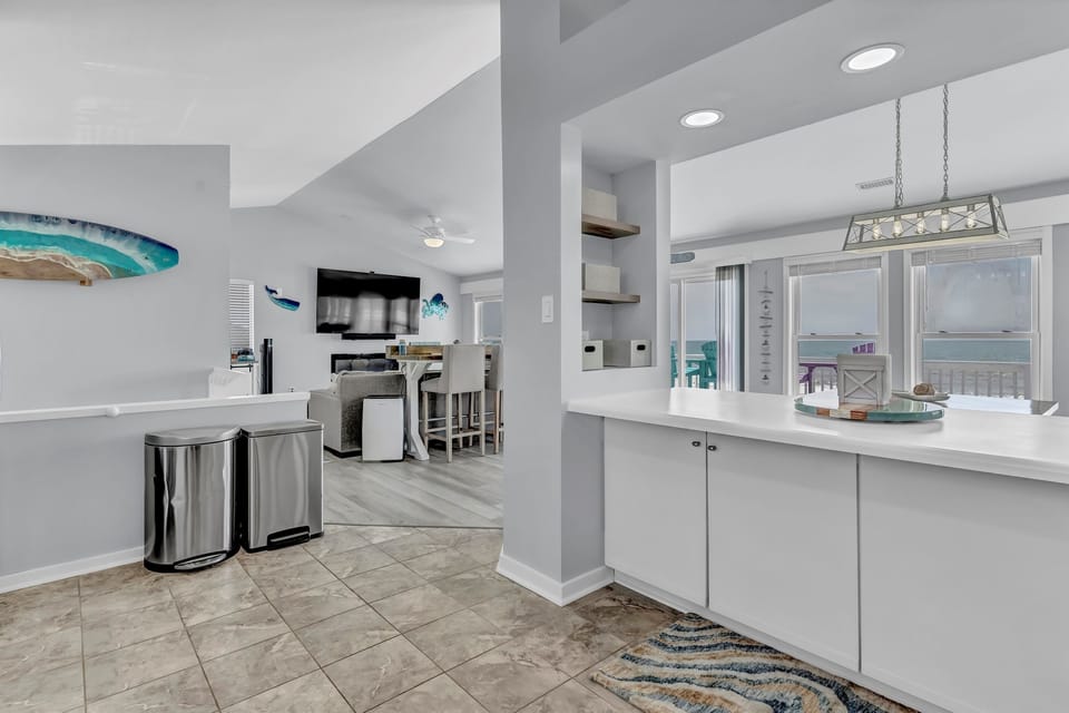 Kitchen space for preparing large meals