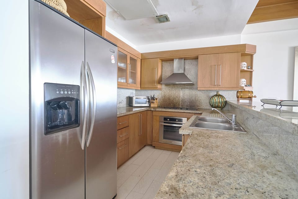 Full kitchen includes washer and dryer, coffee maker, toaster, microwave, etc.
