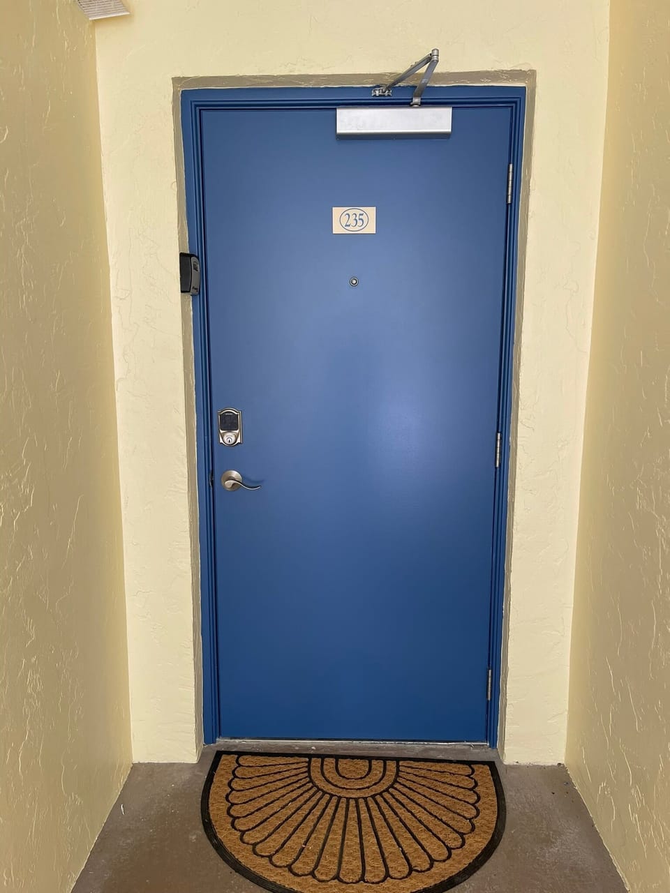 Entrance to condo, unit #235