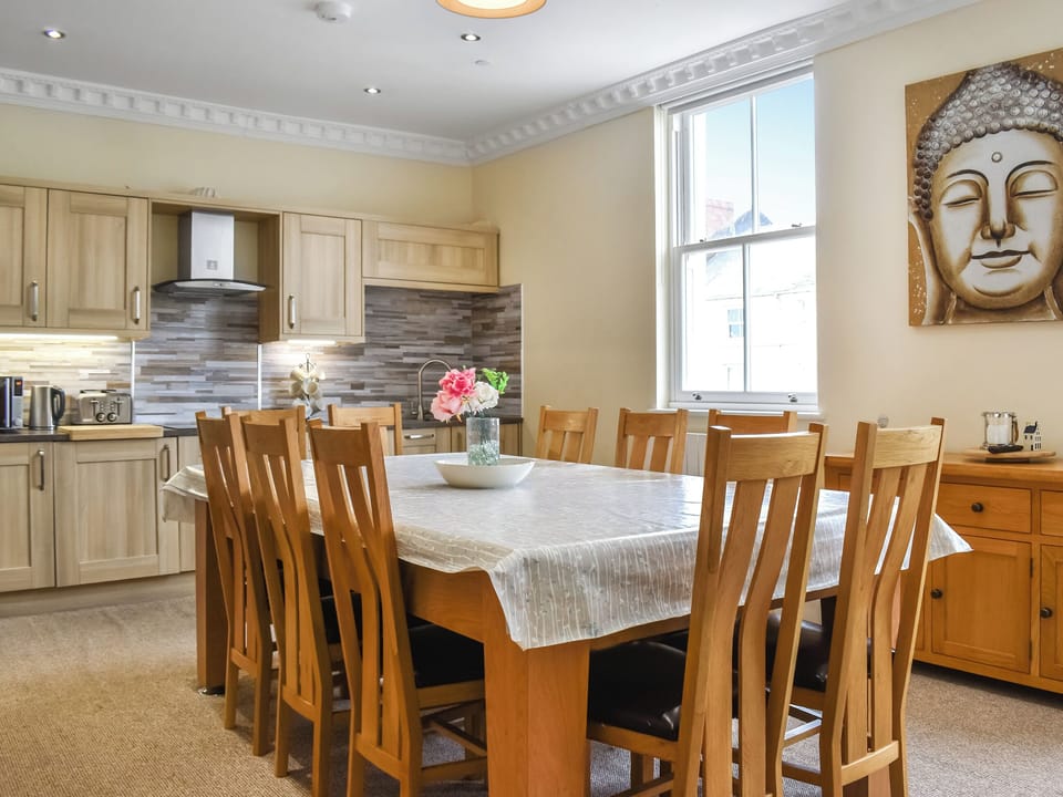 Kitchen/diner | Denelea - Denelea Apartments, Scarborough