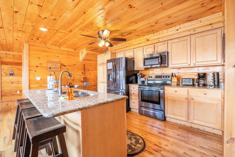 Endless Horizons' fully-equipped kitchen