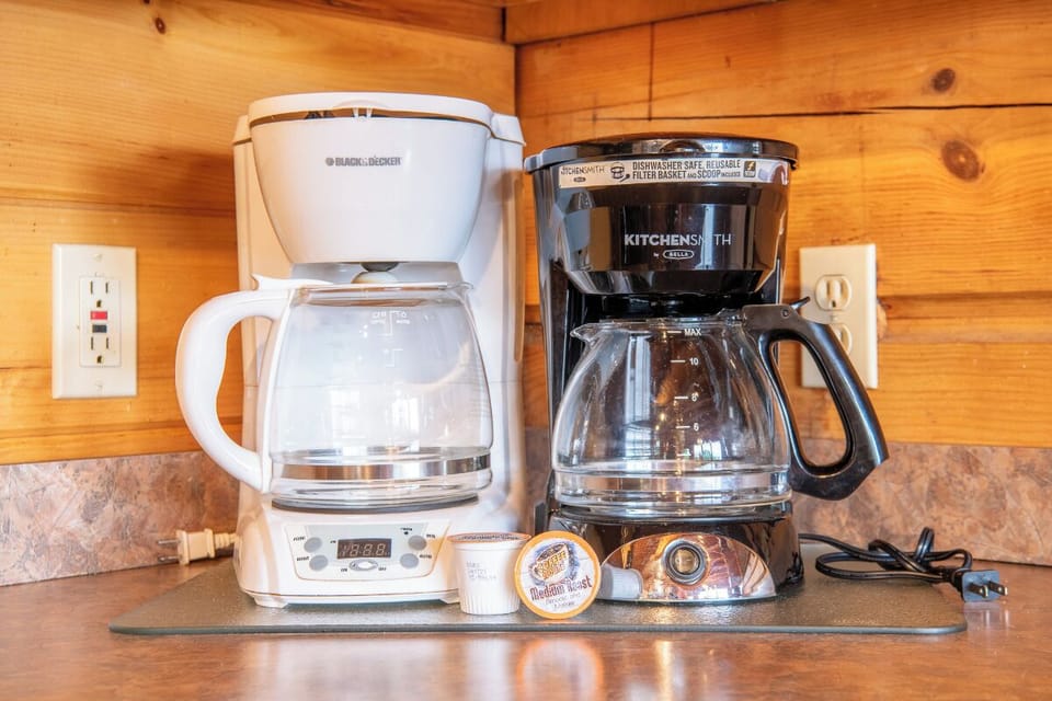 Change of Attitude's fully-equipped kitchen