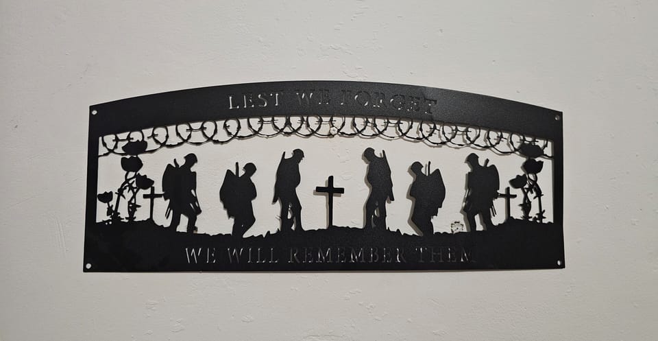 Lest we forget