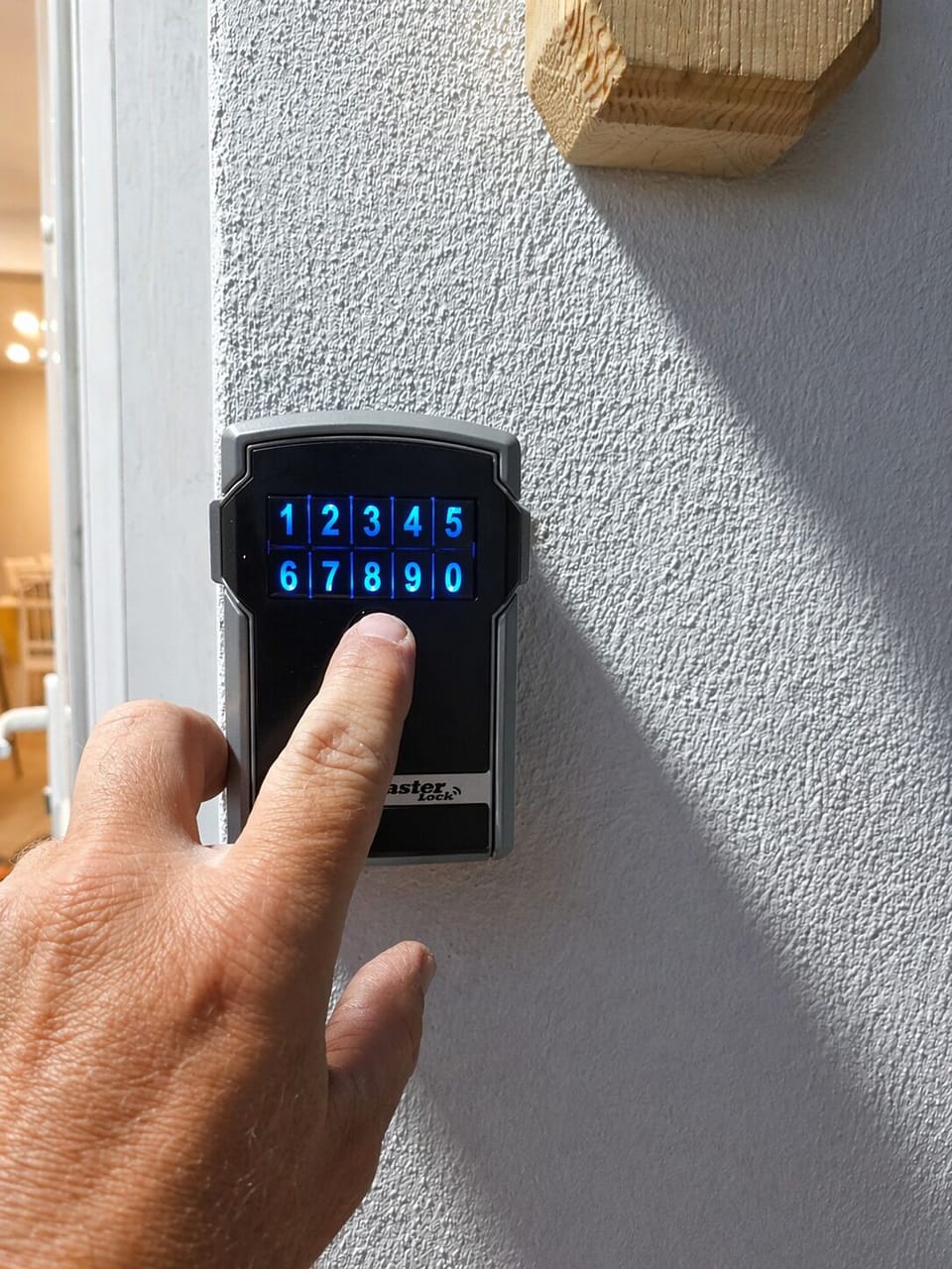 easy access key code entry