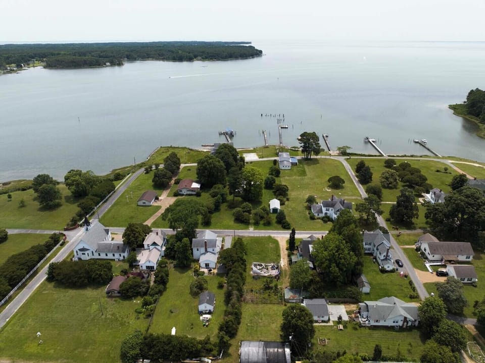 This is a view of East River and Mobjack Bay
