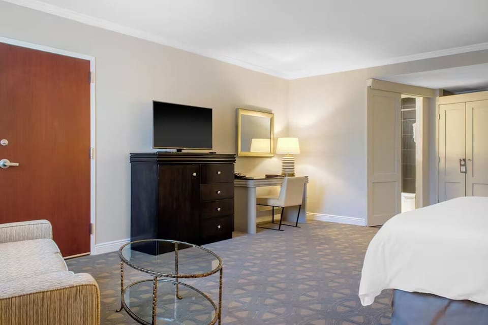 Spread out with generous floor space and easy closet access.