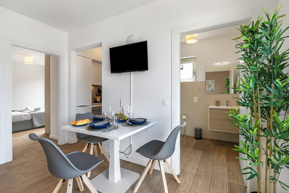 Kitchen and dining area