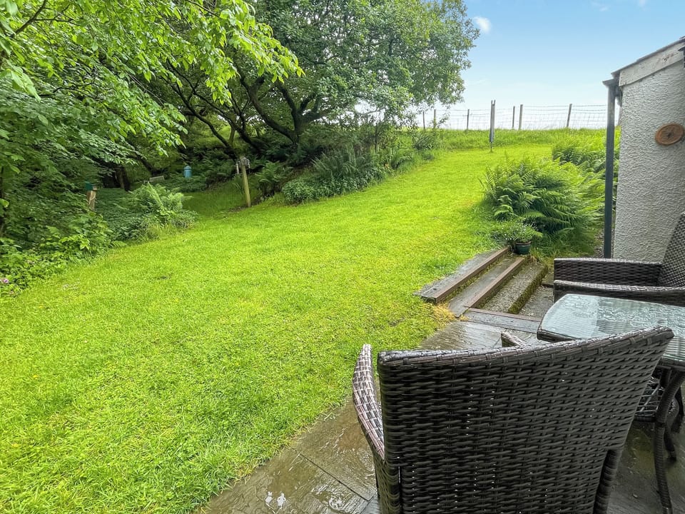 Back garden | Professors Cottage, Girvan