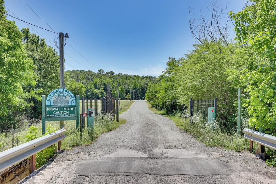 Gated Neighborhood Entrance
