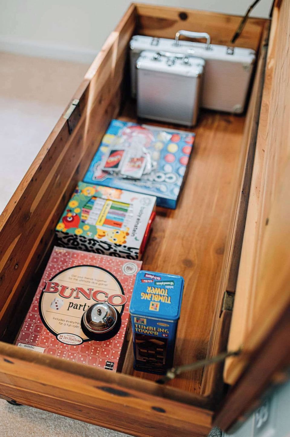 With games, books, and comfy seating, the loft doubles as a quiet retreat and a bonus hangout spot for kids or adults.