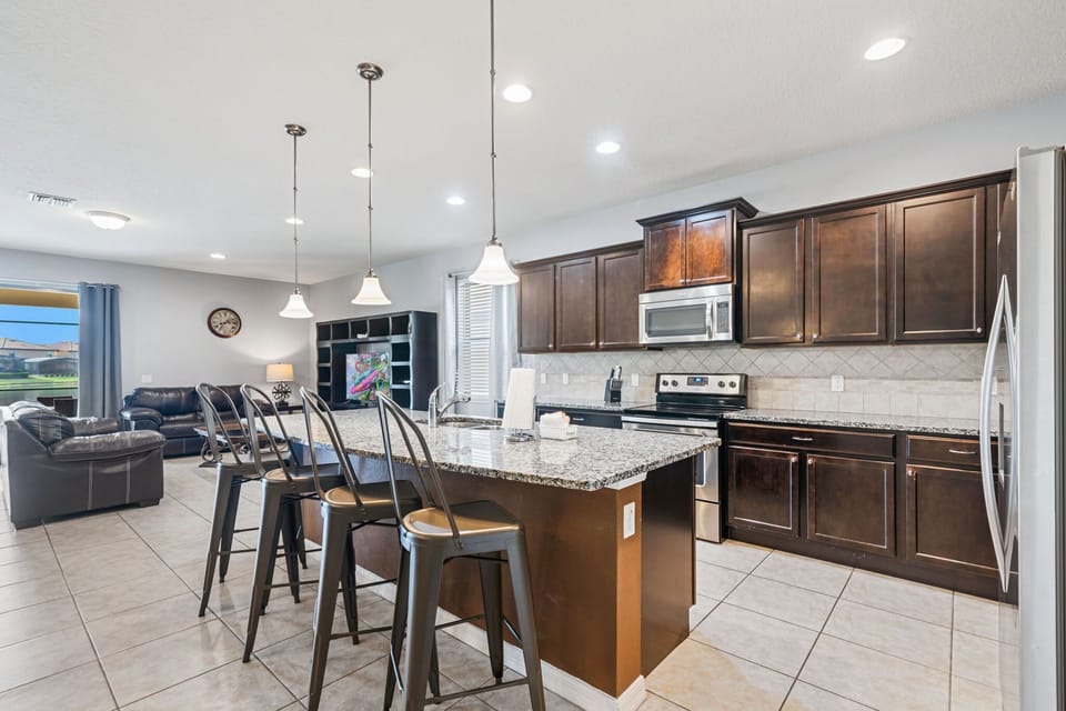 Enjoy a fresh, open layout designed for comfort and convenience during your stay.