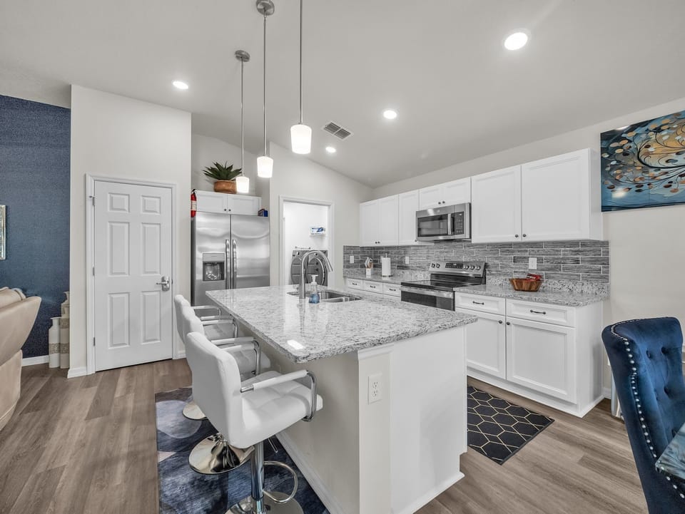 Indoors, Kitchen, Home Decor, Floor, Kitchen Island