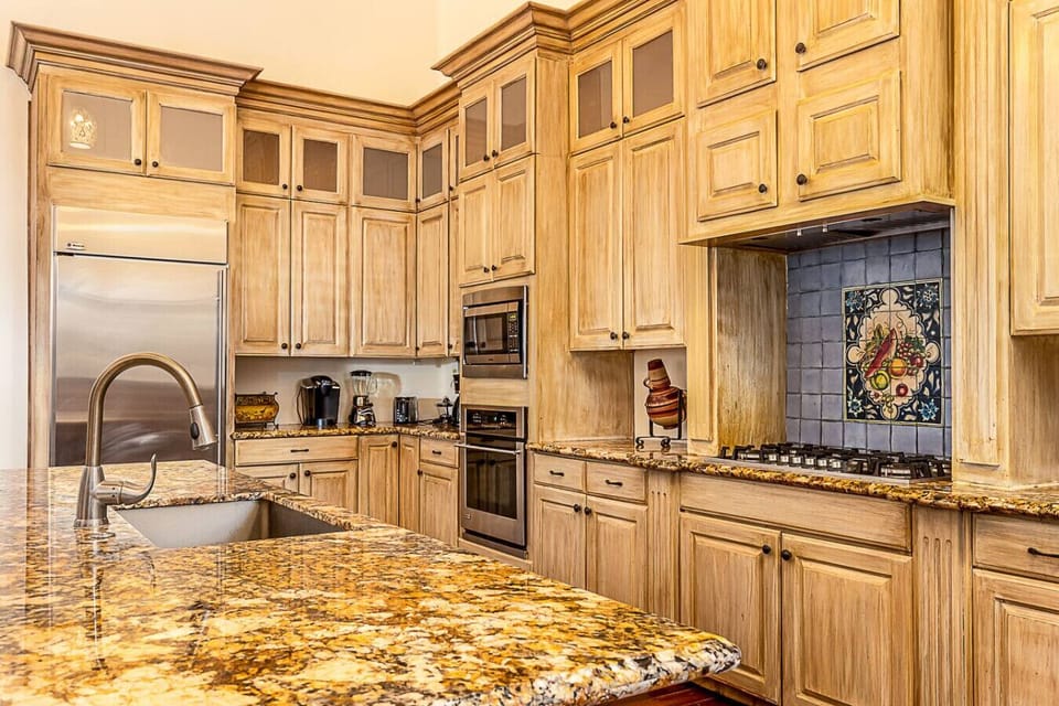 Kitchen with all necessary appliances