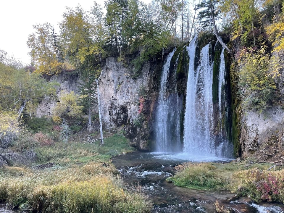 Spearfish Canyon is home to several spectacular waterfalls, all easily accessible for your enjoyment.