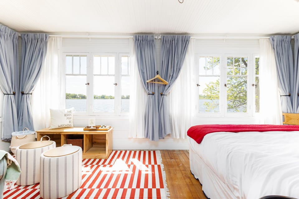 Beautiful Lake views from the master bedroom