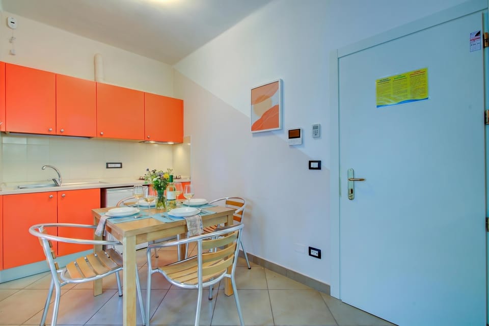 Kitchen and dining area