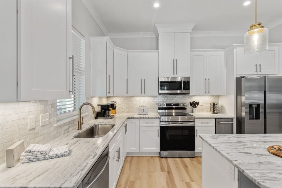Spacious kitchen