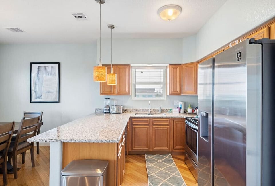 Whip up delicious meals in this charming kitchen