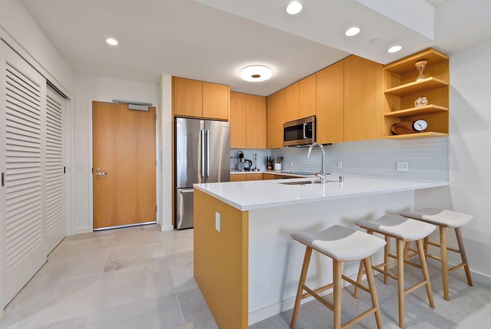 Inviting chef's haven.