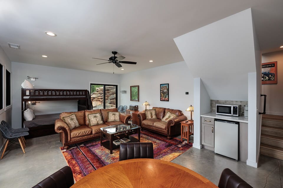 lower level family room