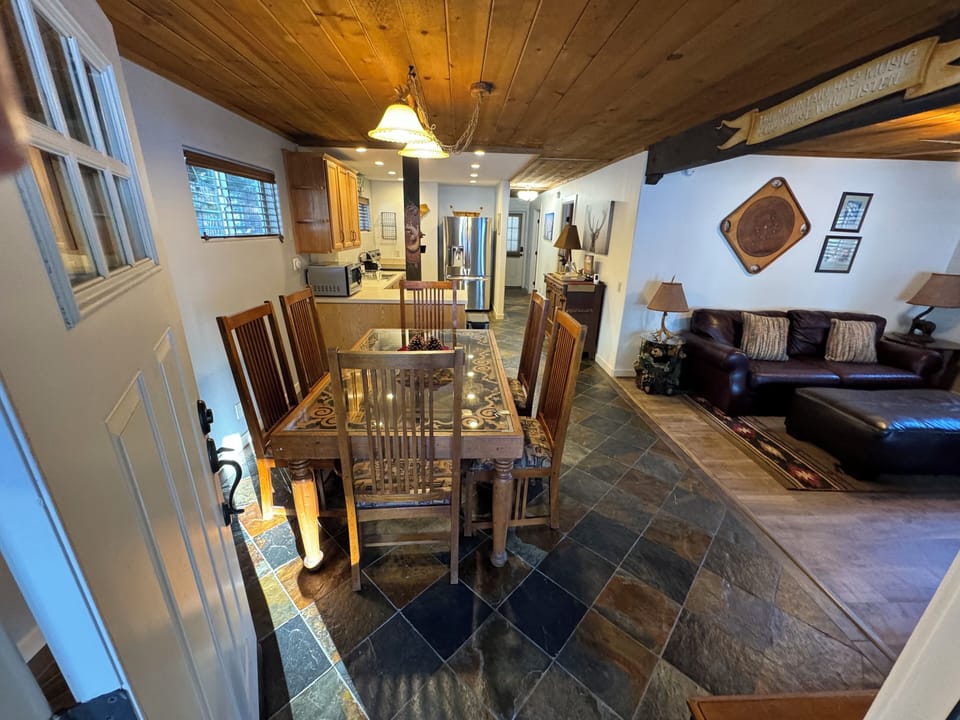 dining room from front door entrance
