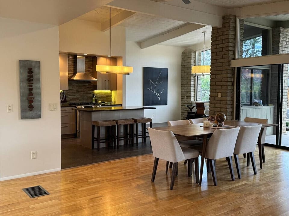 Spacious Dining and Kitchen Space