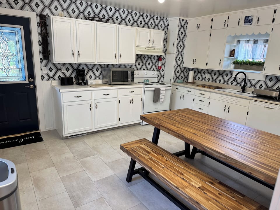 Dishwasher and coffee pot included to make your stay even better!