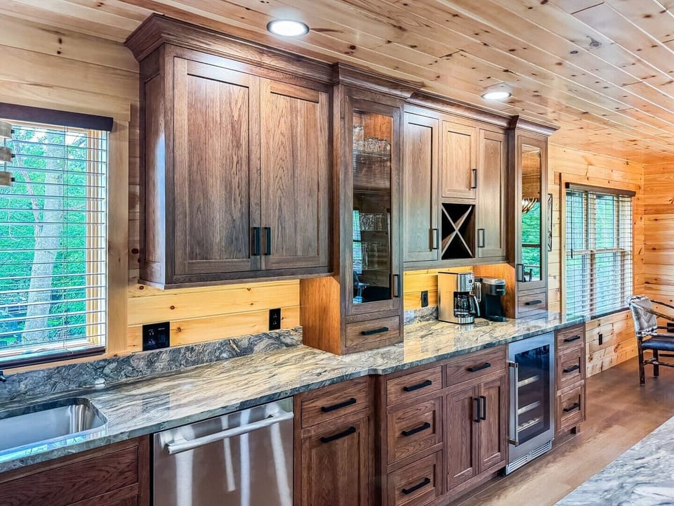 Fully Equipped Custom Kitchen