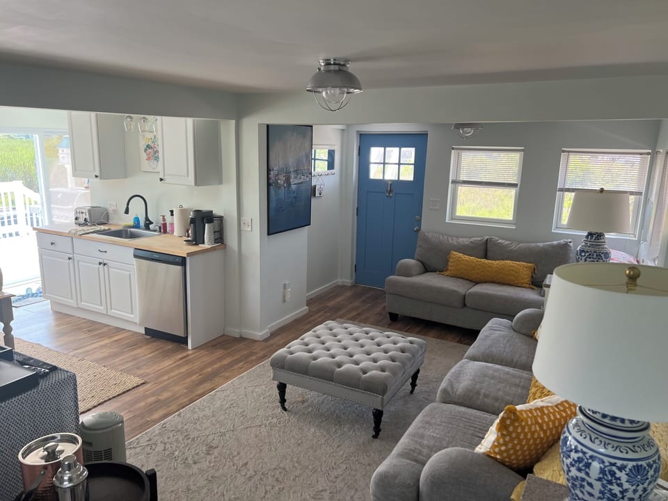Downstairs living area