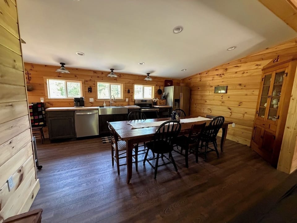 Kitchen and dining room