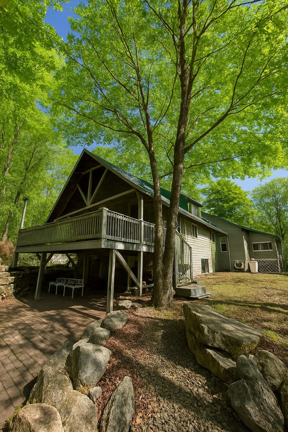 Choose our charming A-frame cabin for your stay!