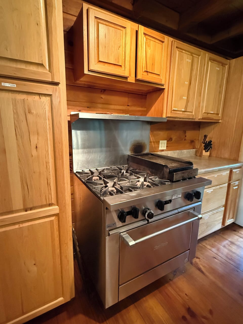 Commercial stove for cooking up a yummy meal!