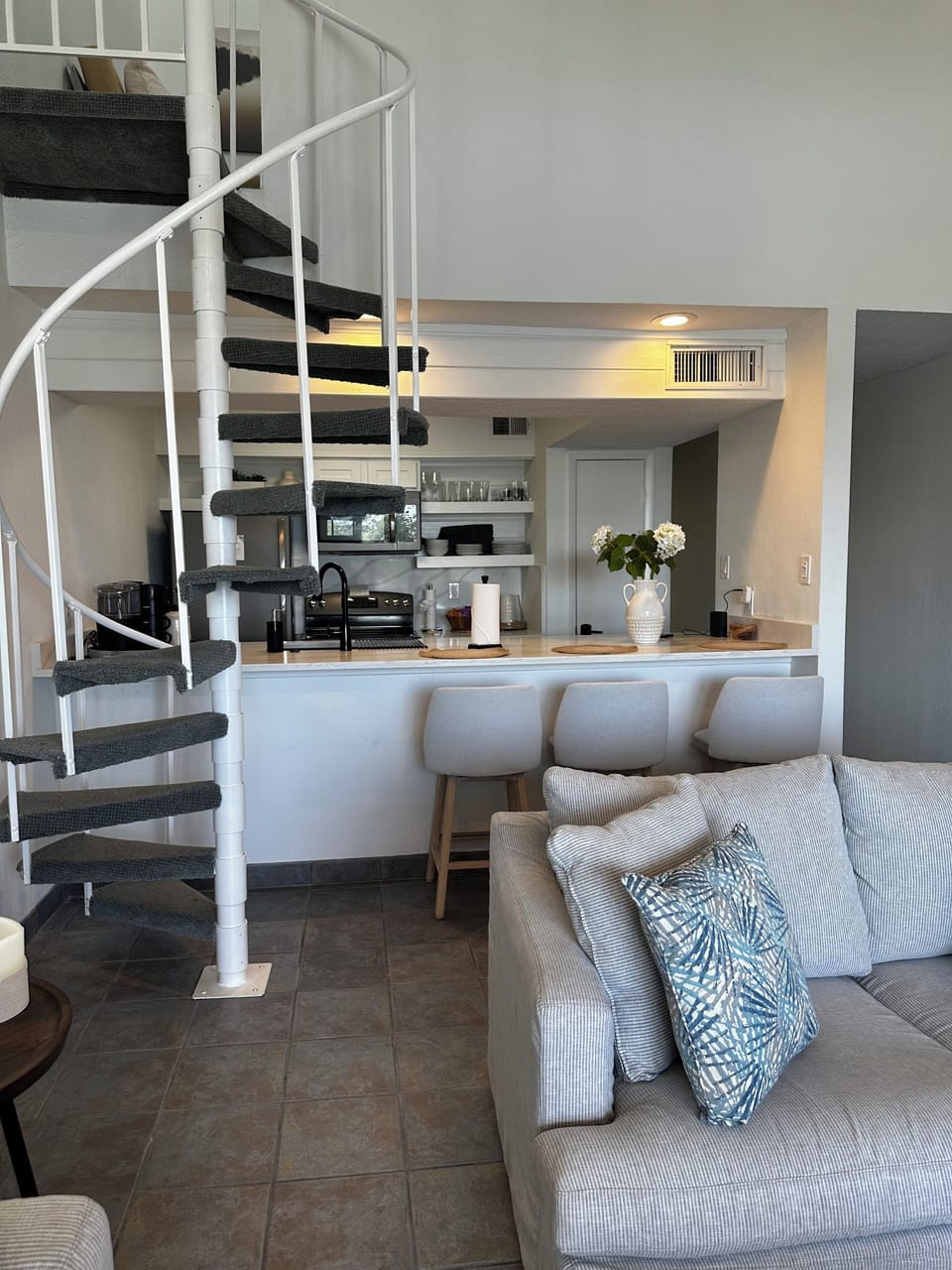 View of kitchen