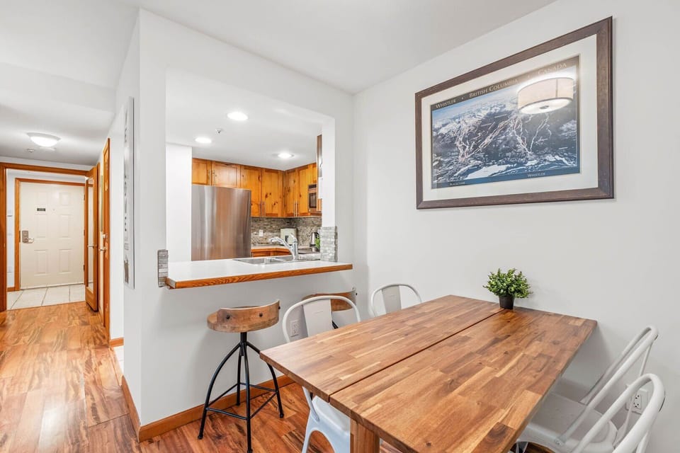 Share stories and meals around the warm, inviting table