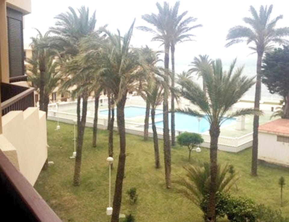 Swimming pool view