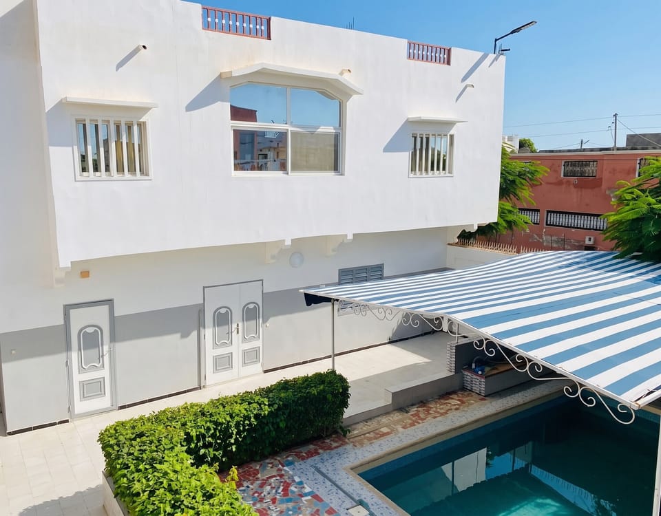 Swimming pool view
