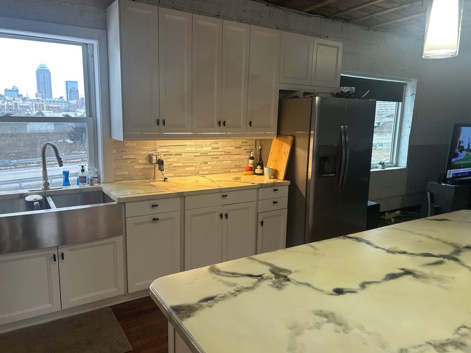 Lots of cabinets.
