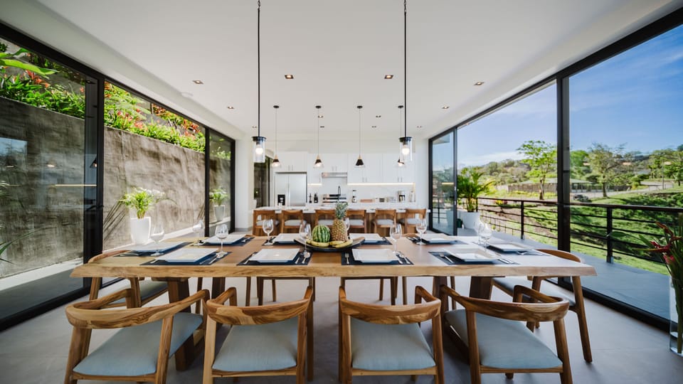 Enjoy panoramic ocean views while you cook, dine, or relax in luxury.