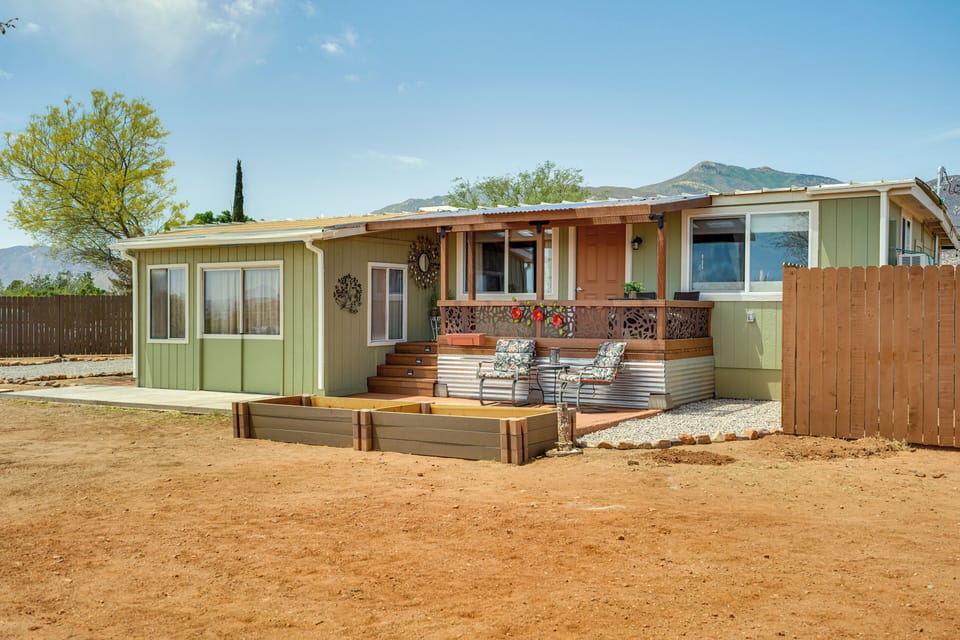 Sierra Vista Vacation Rental | 2BR | 1BA | Steps Required | 850 Sq Ft