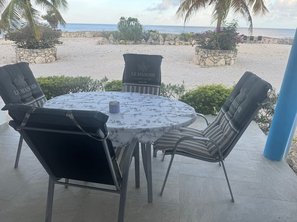 Back Patio with view of Ocean