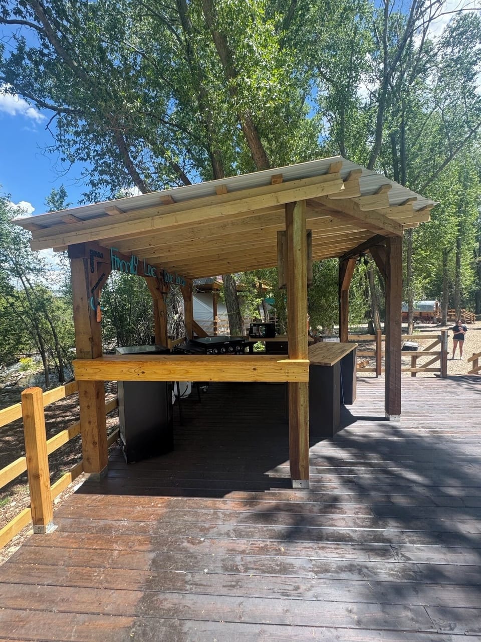 Outdoor dining