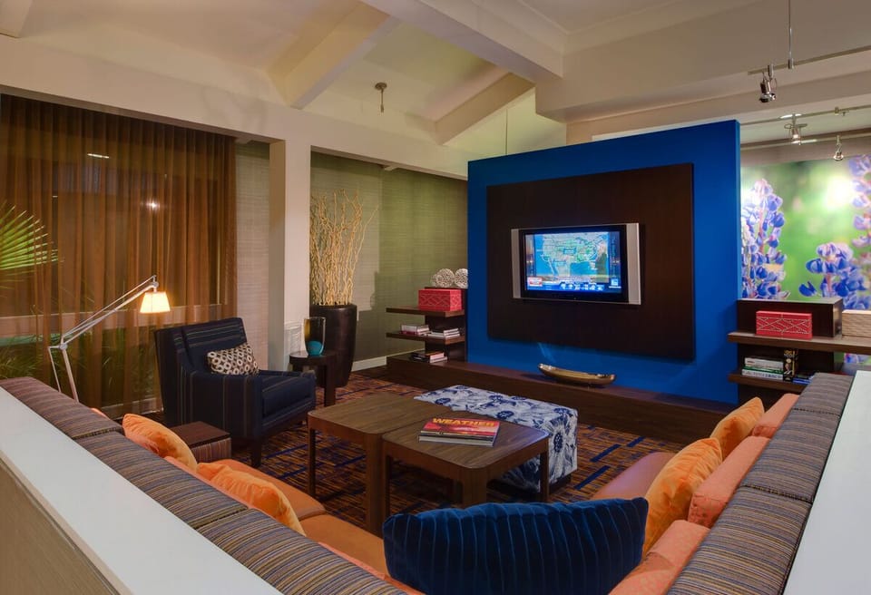 Relax together on plush sofas for cozy evening conversations.